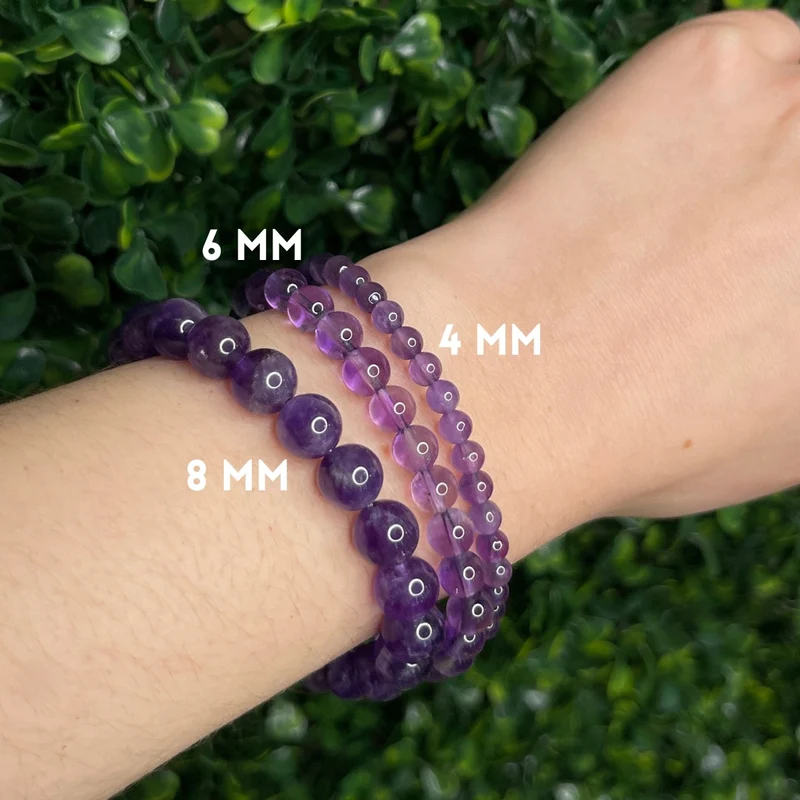 Benutzerdefiniertes Amethyst-Armband