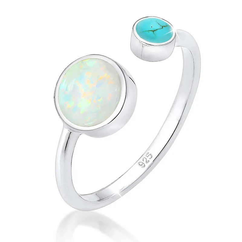 Ring | Opal ( Weiß )