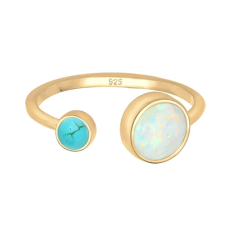 Ring | Opal ( Weiß )