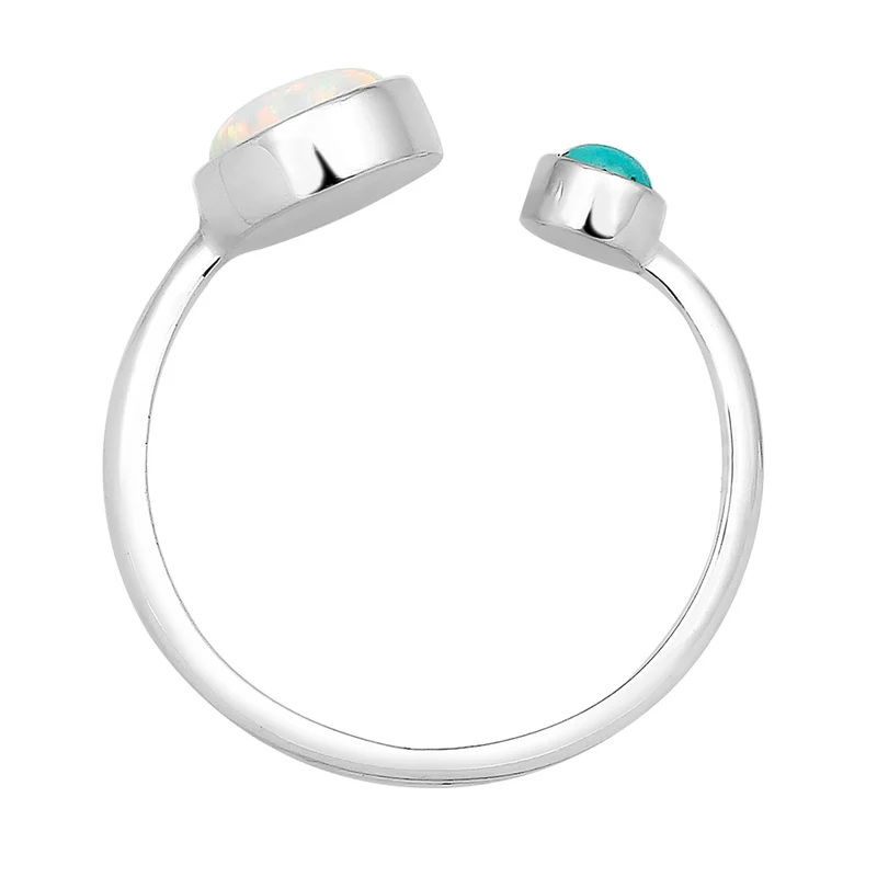 Ring | Opal ( Weiß )