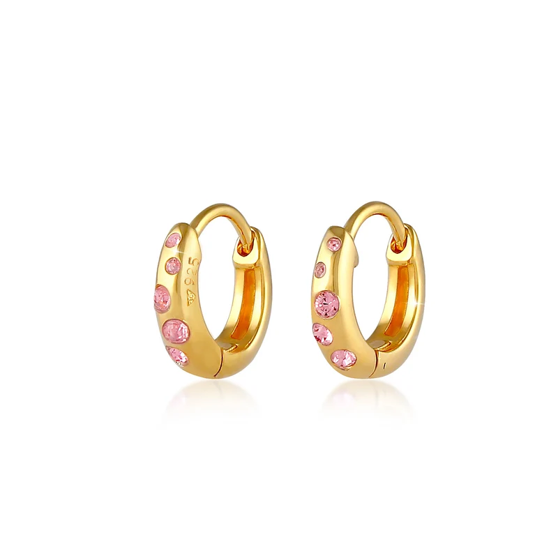 Ohrring | Kristall ( Rosa )