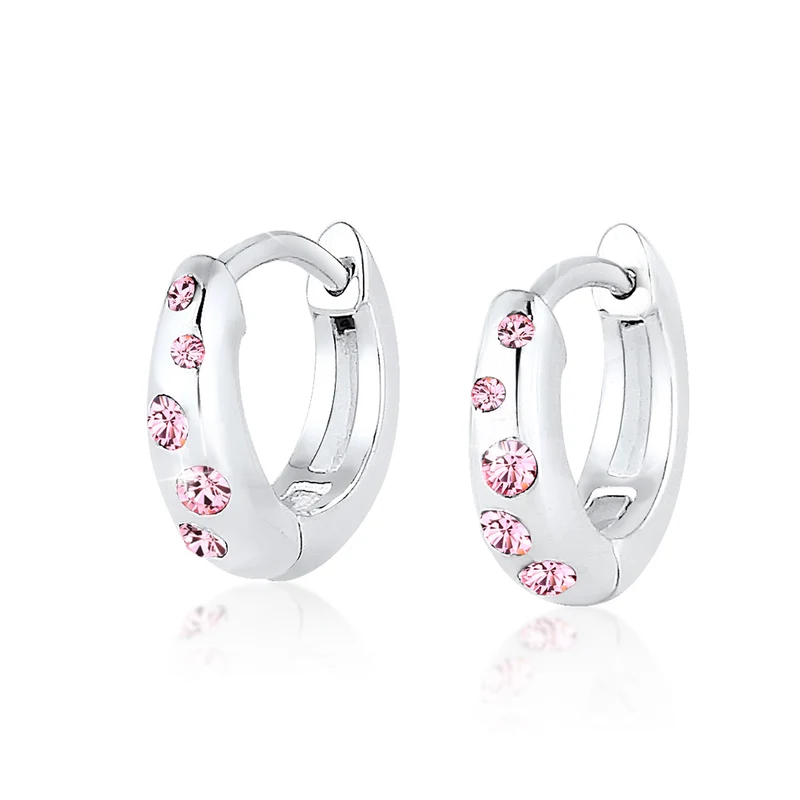 Ohrring | Kristall ( Rosa )