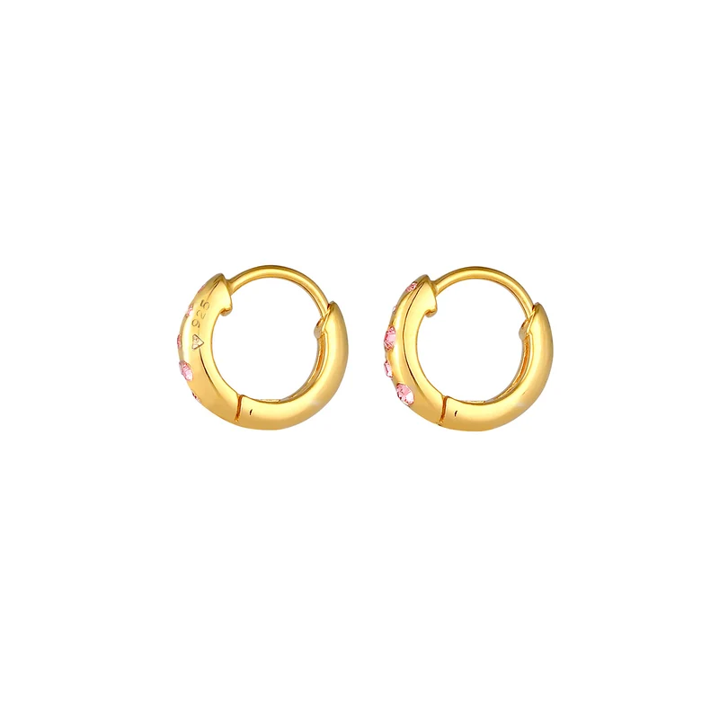 Ohrring | Kristall ( Rosa )