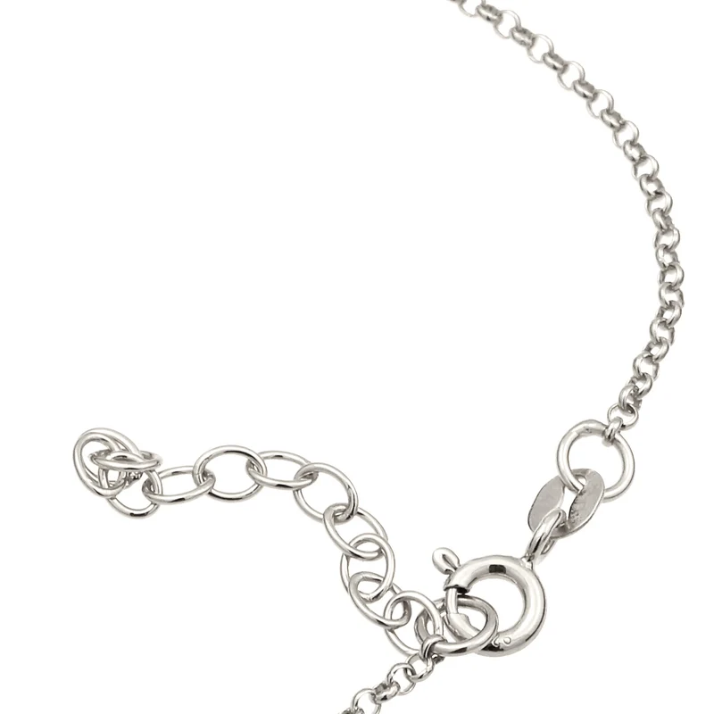 Armband Handchain | Kristall (Weiß)