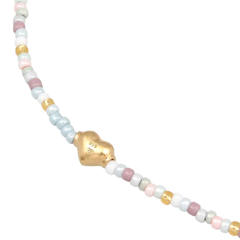 Armband Herz Beads Bunt | Glasperlen