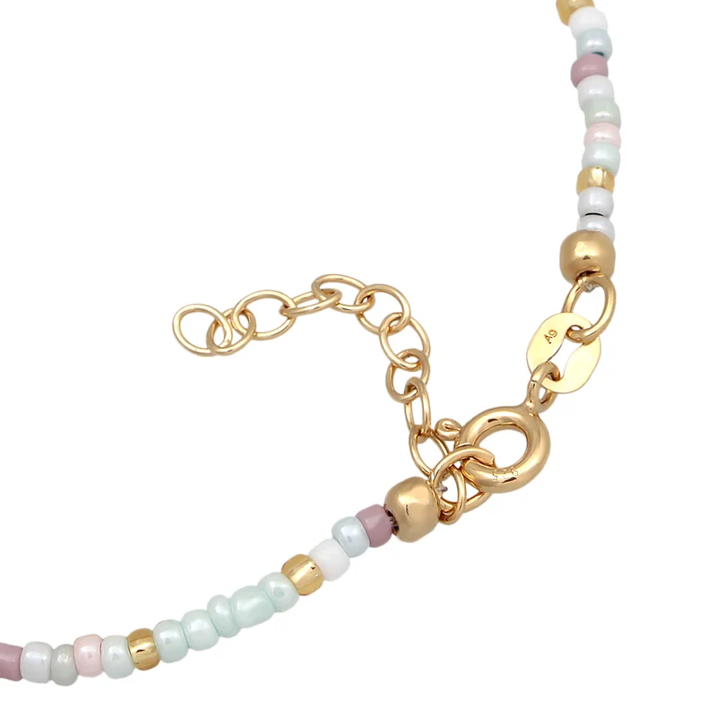 Armband Herz Beads Bunt | Glasperlen