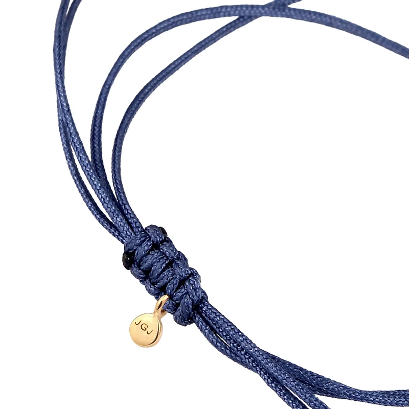 Armband Kreis Geo | Nylon (Braun)