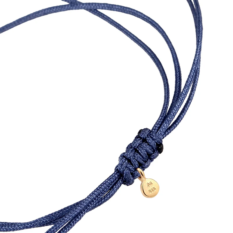 Armband Kreis Geo | Nylon (Braun)