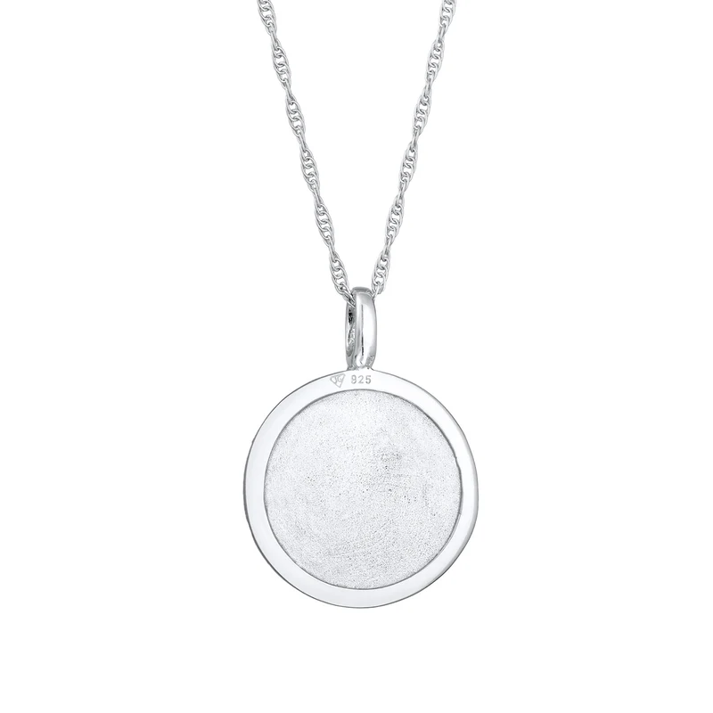 Halskette Plättchen Mandala