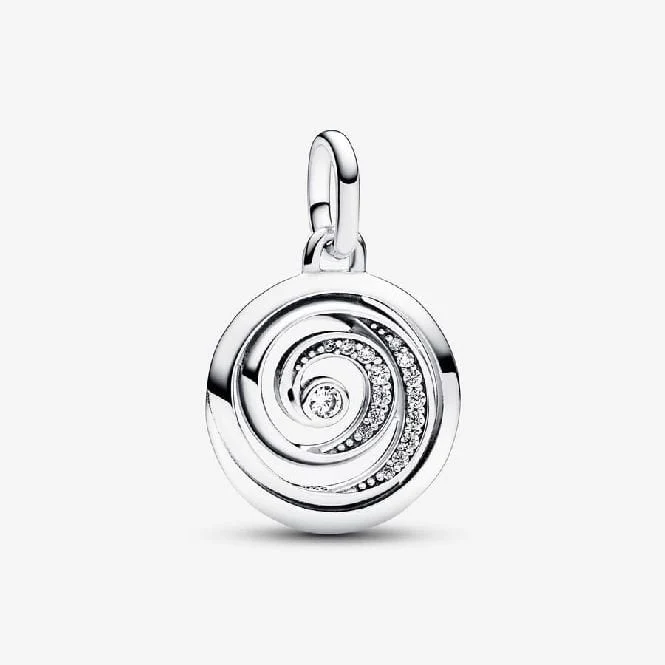 ME Gratitude Spiral Medallion Charms