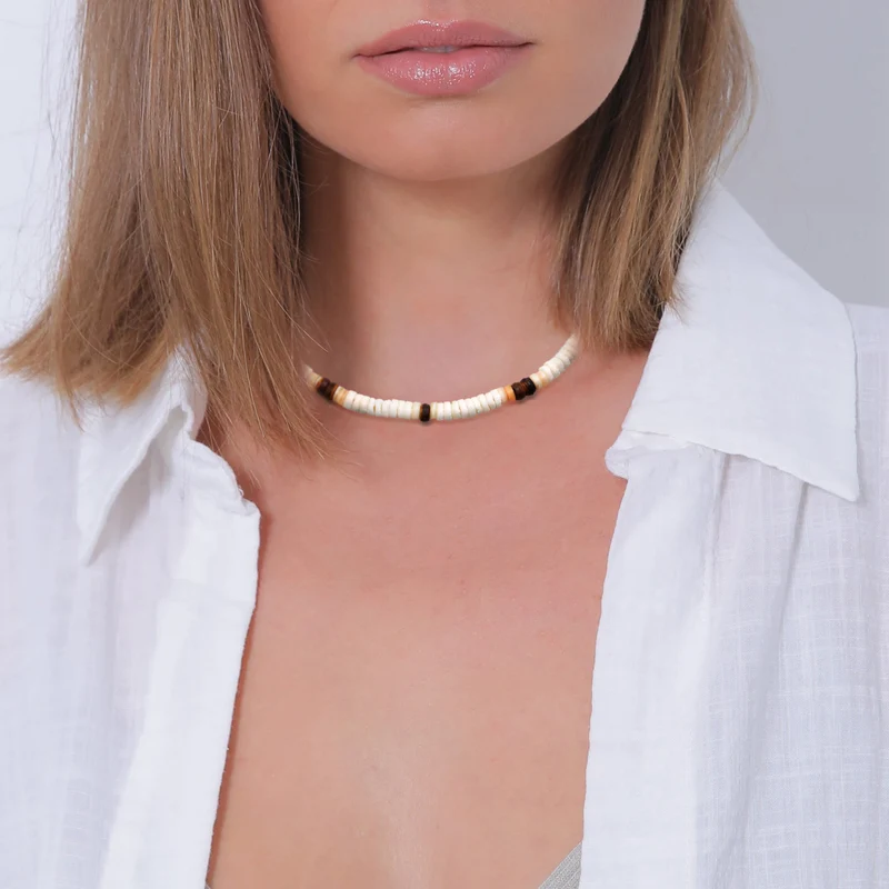 Armband Boho Kokosnuss | Muschel