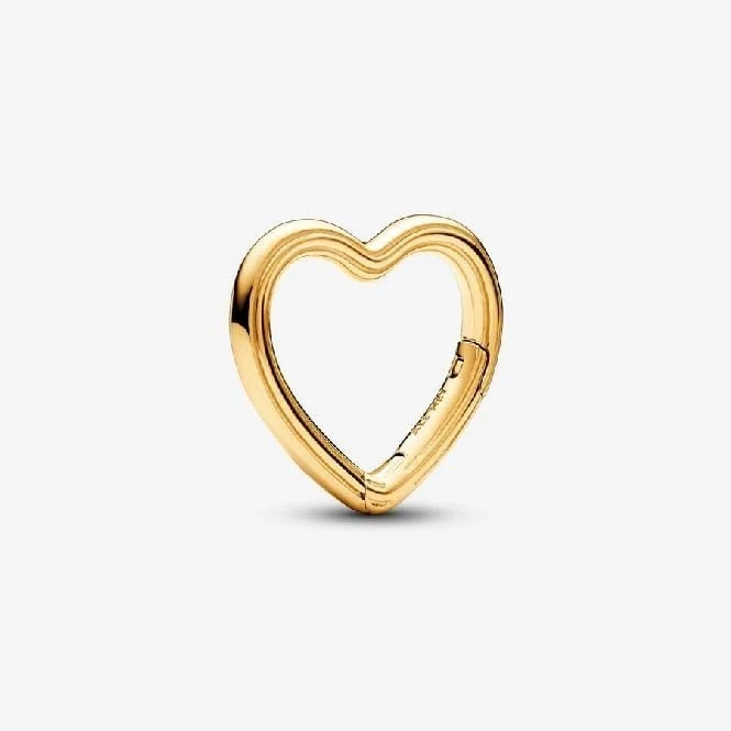 ME Gold Heart Openable Link