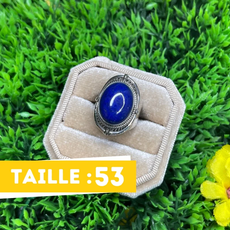 Lapislazuli-Silberring #87