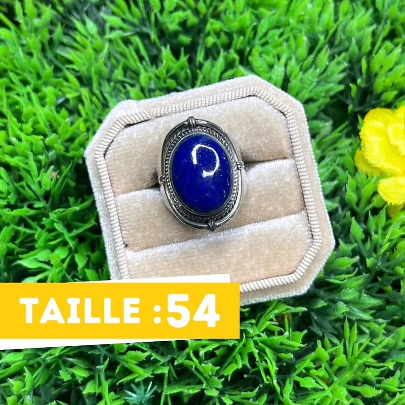 Lapislazuli-Silberring #68