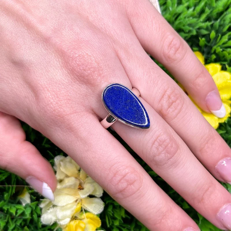 Lapislazuli-Silberring #77