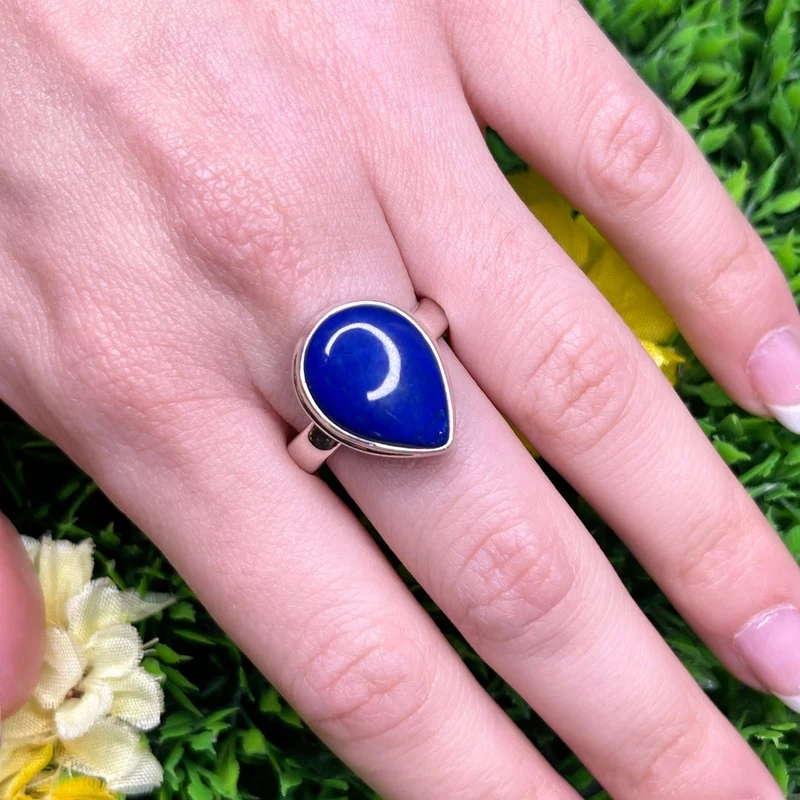 Lapislazuli-Silberring #70