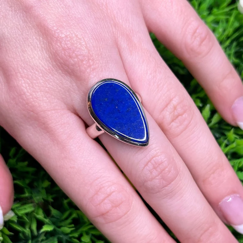 Lapislazuli-Silberring #80