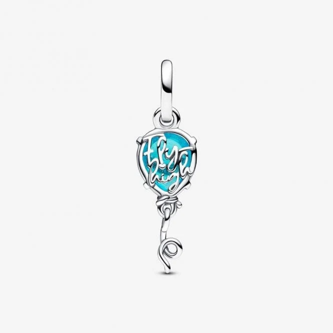 Blue Murano Glass Balloon Dangle Charms
