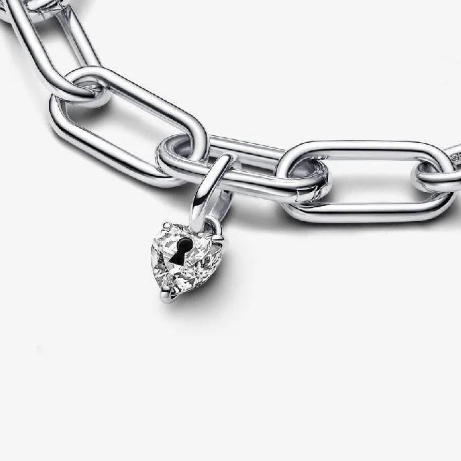 ME Keyhole Heart Mini Dangle Charms