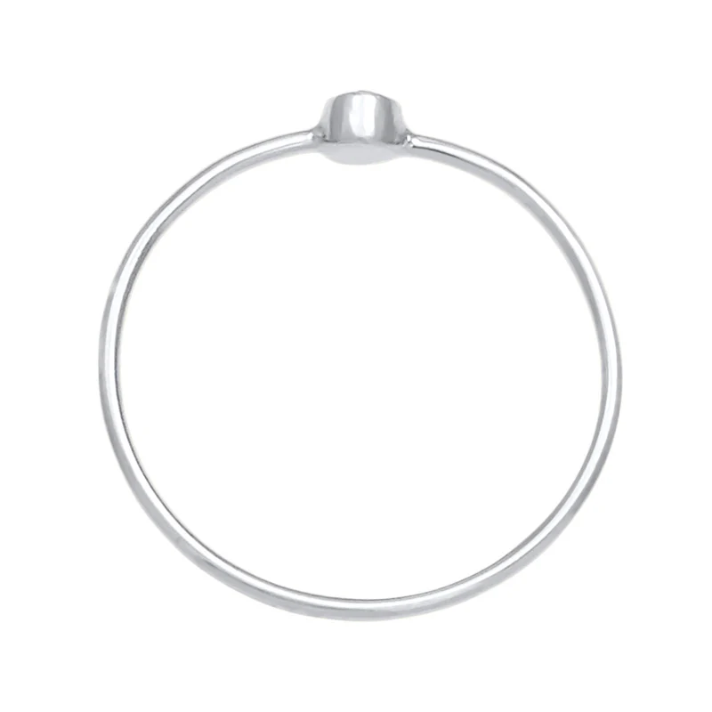 Solitär-Ring | Mit Kristallen von Swarovski® (Weiß)