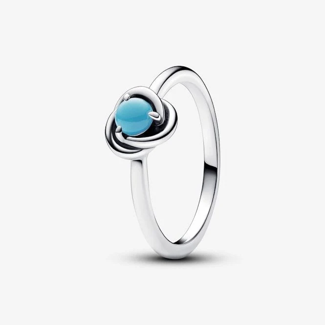 December Birthstone Eternity Circle Ring, Size 54