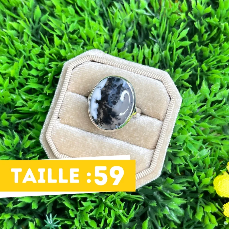 Dendritischer Opalring #27
