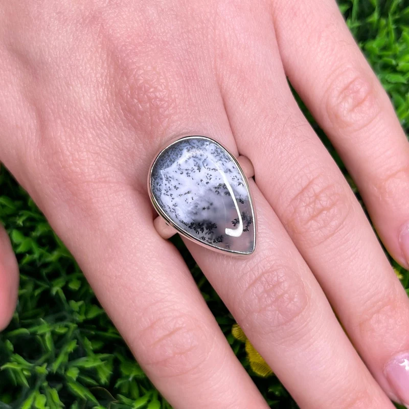 Dendritischer Opalring #2