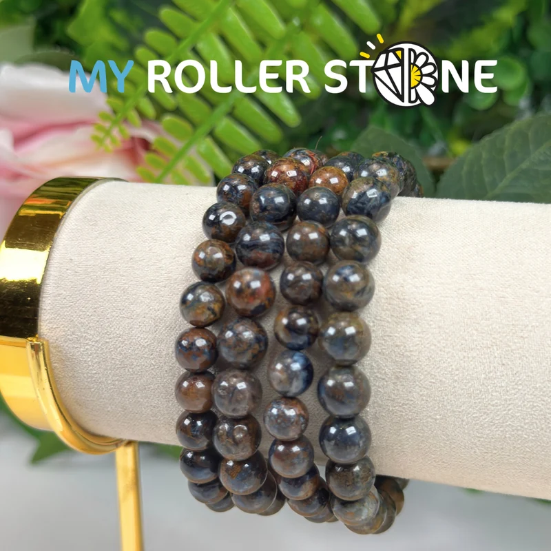 Blaues Pietersit-Armband 3A