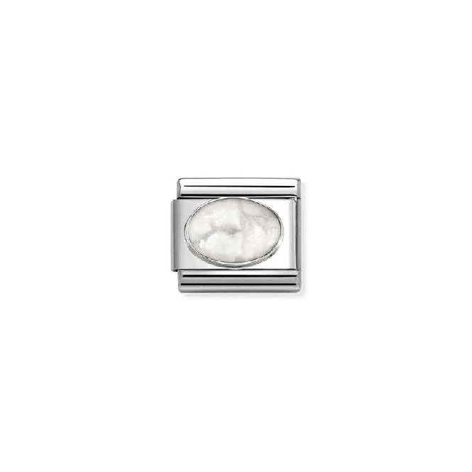 Classic Silver Howlite Mat Sparkly & Stones Charms