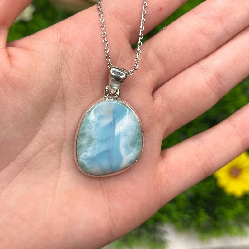 Larimar-Anhänger #20