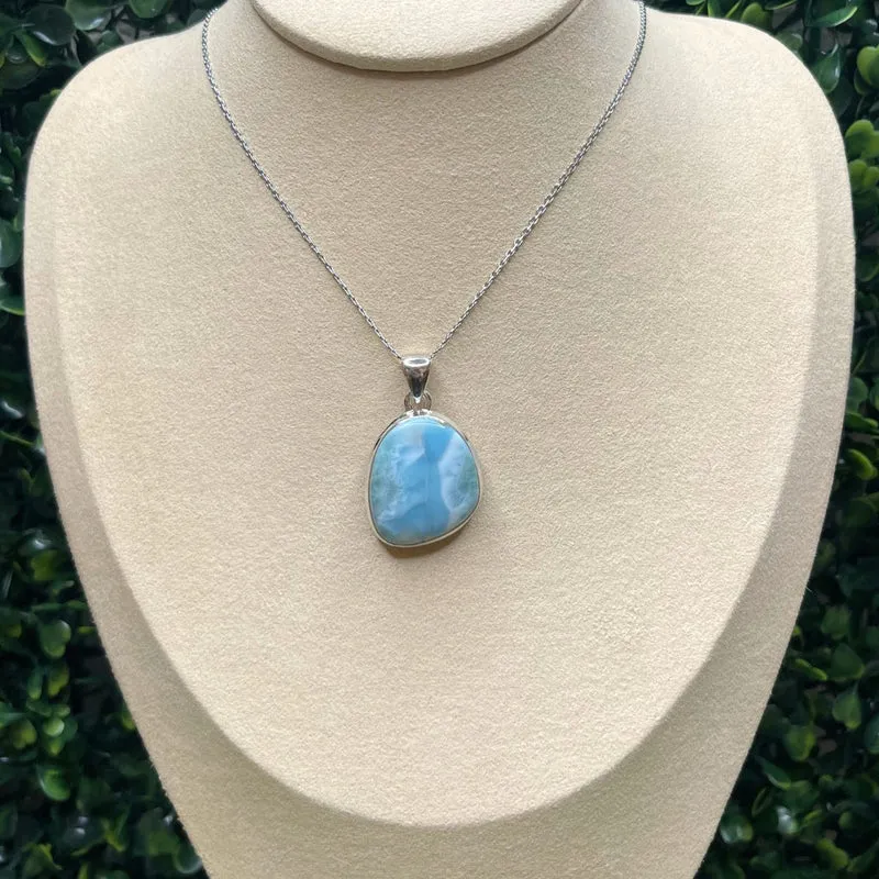 Larimar-Anhänger #20