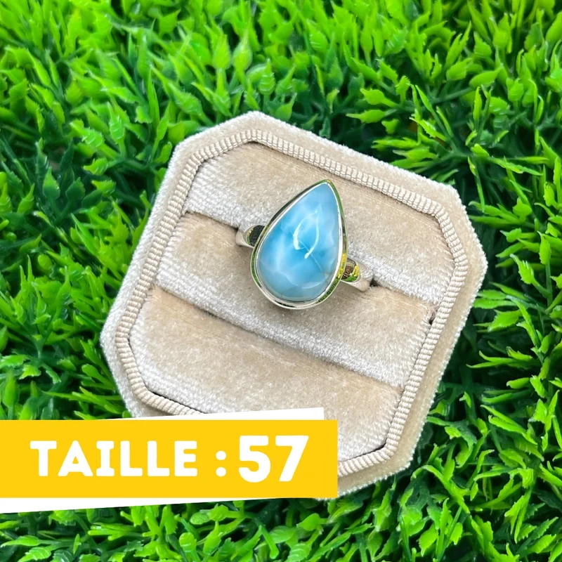 Larimar-Silberring #123