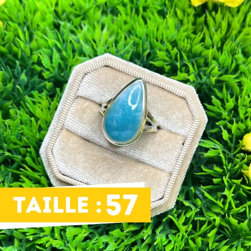 Larimar-Silberring #115