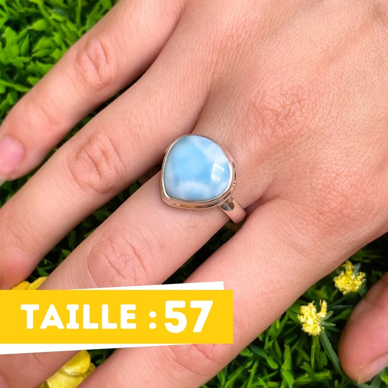 Larimar-Silberring #89