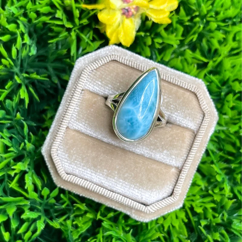 Larimar-Silberring #73