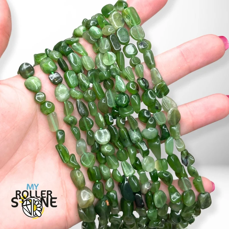 Russische Jade-Barockperle