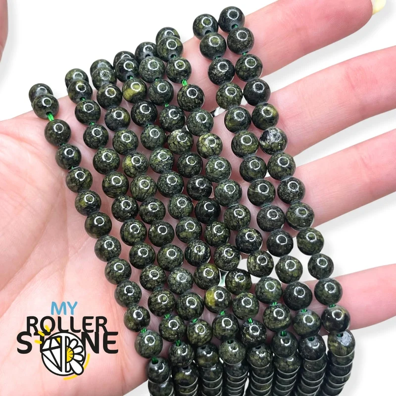 Russische Serpentinenperle 3A
