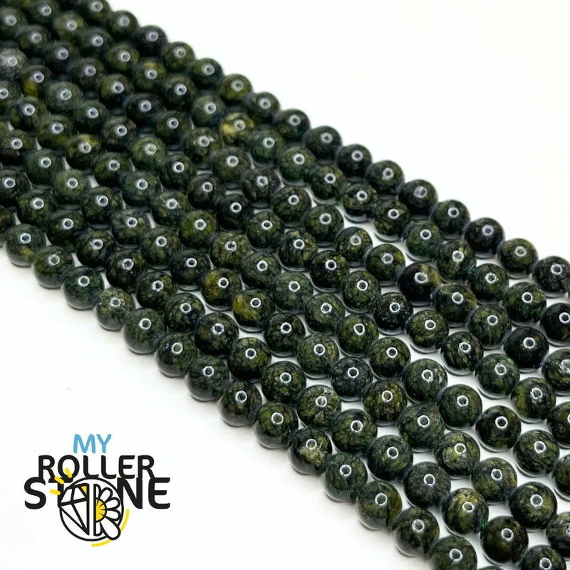 Russische Serpentinenperle 3A