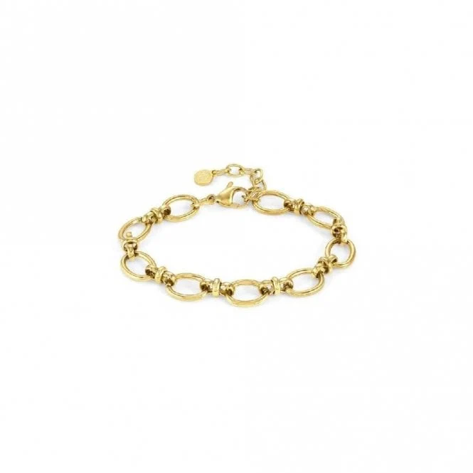Affinity Gold Steel Link Bracelet