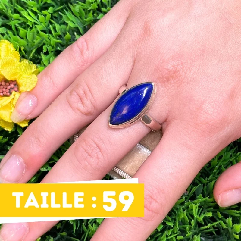 Lapislazuli-Silberring #39