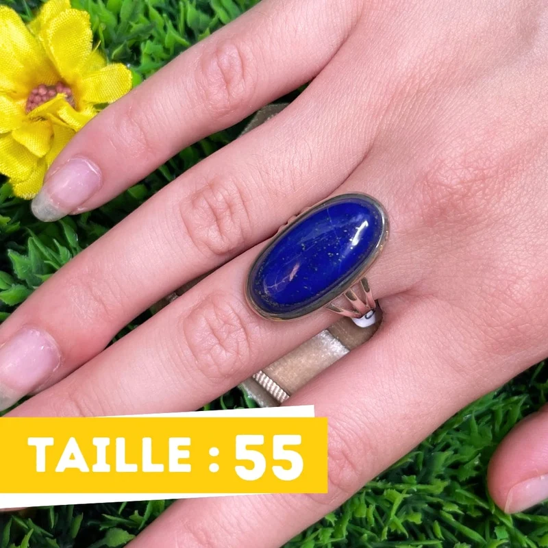 Lapislazuli-Silberring #28