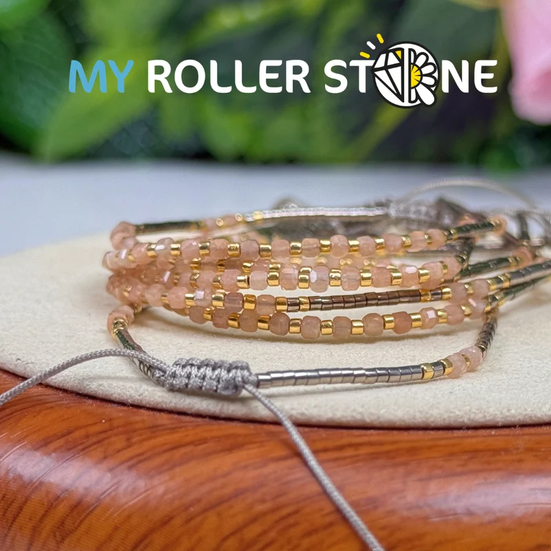 Verstellbares Sonnenstein-Armband