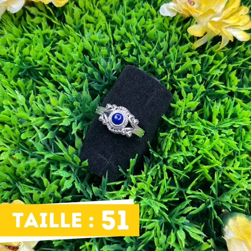 925 Silberring Lapislazuli #2