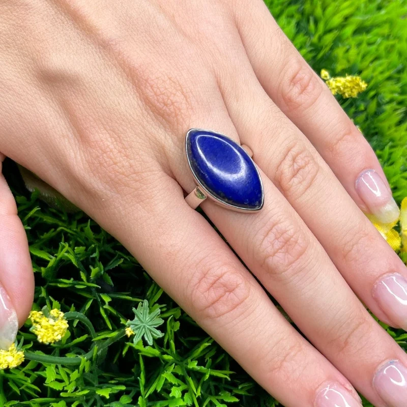Lapislazuli-Silberring #47