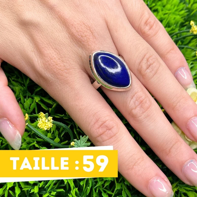 Lapislazuli-Silberring #46