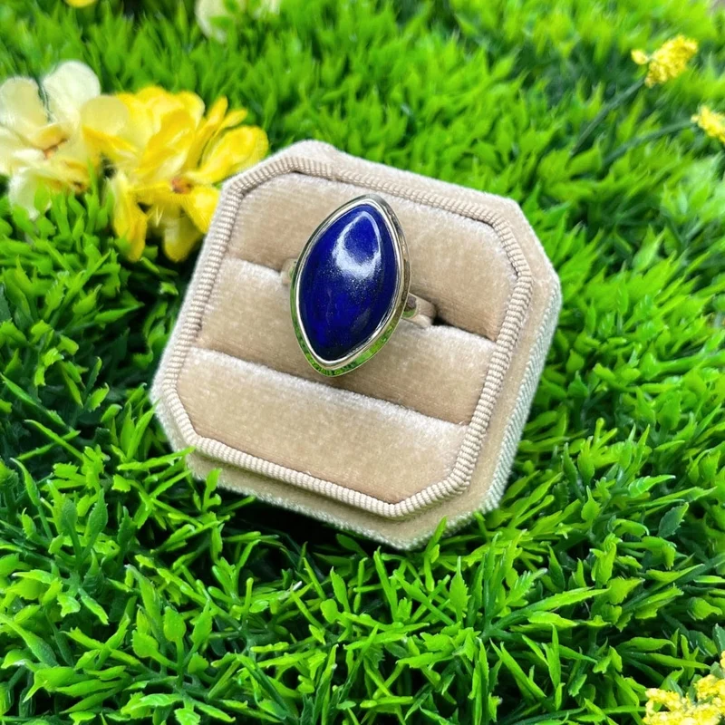 Lapislazuli-Silberring #46