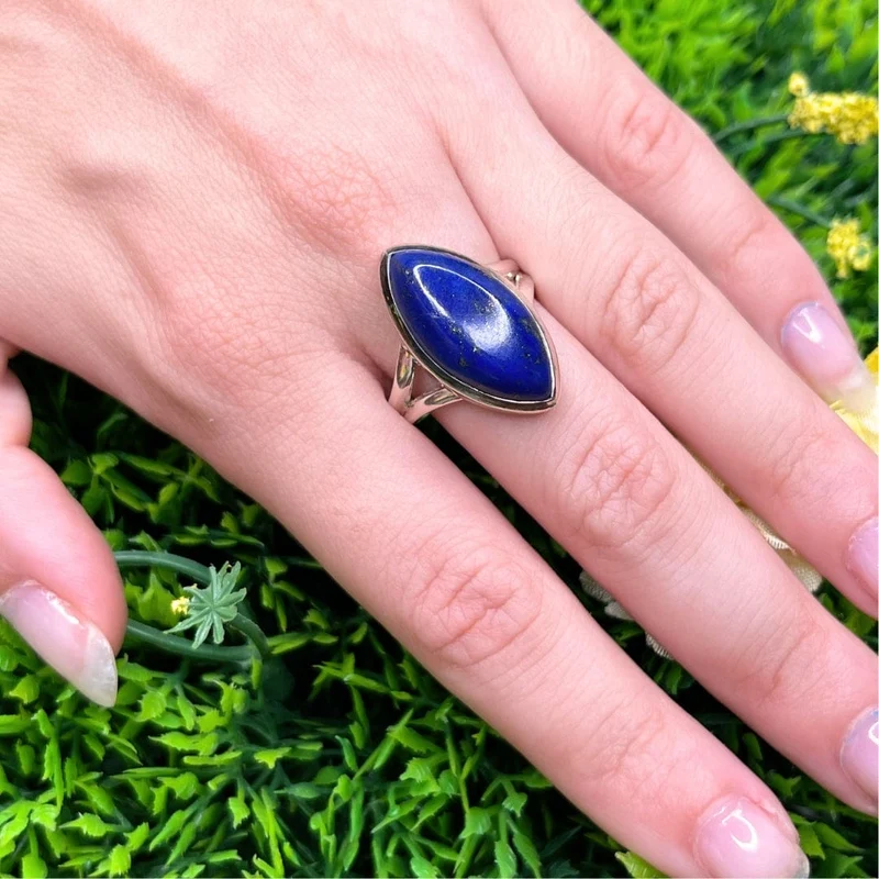 Lapislazuli-Silberring #41