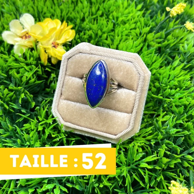 Lapislazuli-Silberring #42
