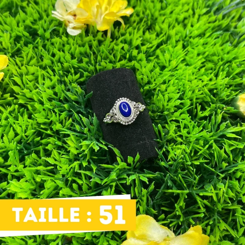 925 Silberring Lapislazuli #1