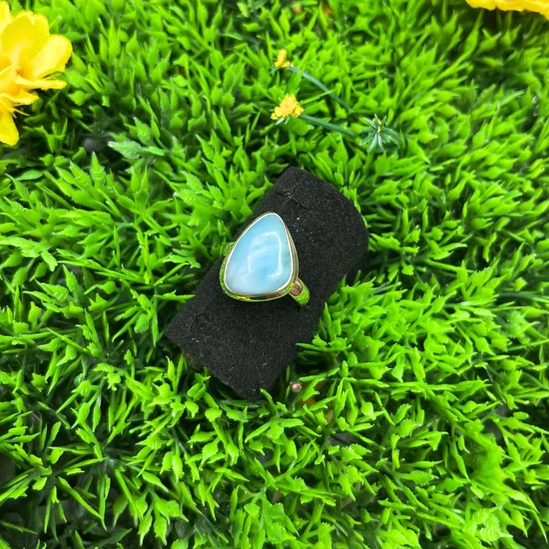 Larimar-Silberring #3